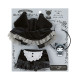 Japan Sanrio Original Plush Costume - Kuromi : Enjoy Idol Gothic Night Party