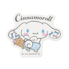 Japan Sanrio Glitter Vinyl Sticker - Cinnamoroll / Angels Relaxing Night Time