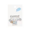 Japan Sanrio Glitter Vinyl Sticker - Cinnamoroll / Angels Relaxing Night Time - 2