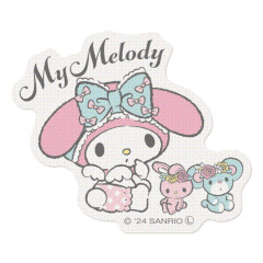 Japan Sanrio Glitter Vinyl Sticker - My Melody / Angels Relaxing Night Time