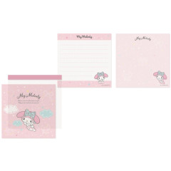 Japan Sanrio Square Memo - My Melody / Angels Relaxing Night Time