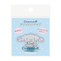 Japan Sanrio Acrylic Clip - Cinnamoroll / Angels Relaxing Night Time Glitter - 3