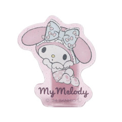 Japan Sanrio Acrylic Clip - My Melody / Angels Relaxing Night Time Glitter