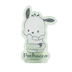 Japan Sanrio Acrylic Clip - Pochacco / Angels Relaxing Night Time Glitter