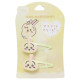 Japan Chiikawa Mascot Hair Clip Set - Usagi : Shy