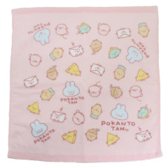 Japan San-X Hand Towel - Pokantotan / Light Pink