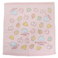 Japan San-X Hand Towel - Pokantotan / Light Pink - 1