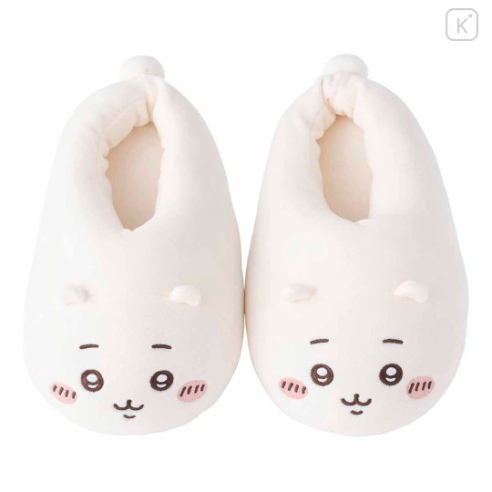 Japan Chiikawa Plush Slippers - Chiikawa / Marshmallow - 1