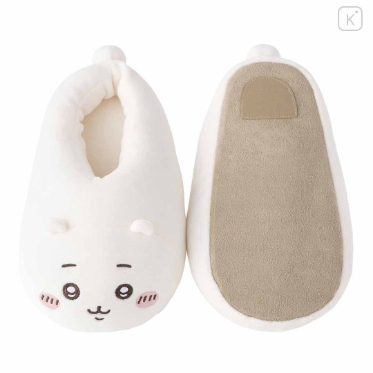 Japan Chiikawa Plush Slippers - Chiikawa / Marshmallow - 5