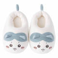 Japan Chiikawa Plush Slippers - Hachiware / Marshmallow - 1