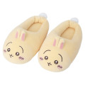 Japan Chiikawa Plush Slippers (L) - Usagi / Marshmallow - 5