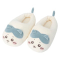 Japan Chiikawa Plush Slippers (L) - Hachiware / Marshmallow - 5