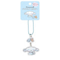 Japan Sanrio Acrylic Keychain - Cinnamoroll / Angels Relaxing Night Time Glitter - 2