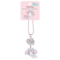 Japan Sanrio Acrylic Keychain - My Melody / Angels Relaxing Night Time Glitter - 2