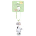 Japan Sanrio Acrylic Keychain - Pochacco / Angels Relaxing Night Time Glitter - 2