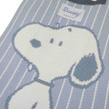 Japan Peanuts Jacquard Woven Mini Tote Bag - Snoopy : Pale Blue - 4