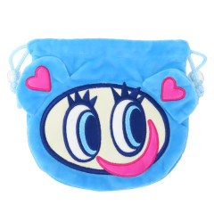 Japan Angel Blue Fluffy Drawstring Pouch - Nakamura kun