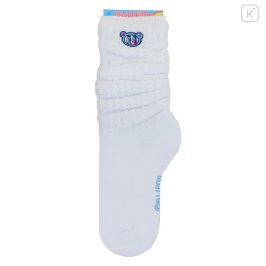 Japan Angel Blue Slouch Socks - Nakamura kun / White - 1