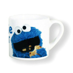 Japan Sesame Street Porcelain Mug - Cookie Monster / Photo