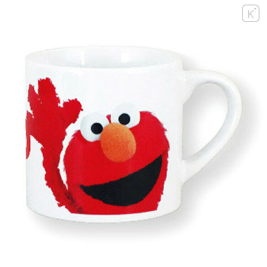 Japan Sesame Street Porcelain Mug - Elmo / Photo - 1