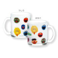 Japan Sesame Street Glass Mug - Friends / Photo - 2