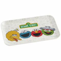 Japan Sesame Street Melamine Tray - Friends / Happy Face