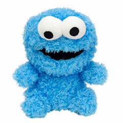 Japan Sesame Street Bean Bag Plush (S) - Cookie Monster