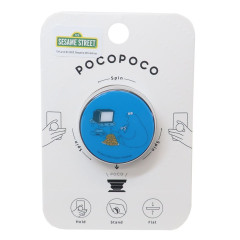 Japan Sesame Street Pocopoco Smartphone Grip - Cookie Monster