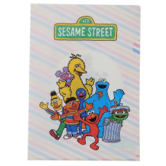 Japan Sesame Street A4 Clear File Folder - Friends