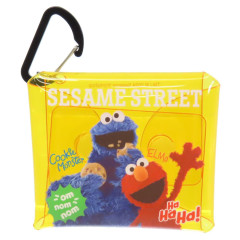 Japan Sesame Street Clear Multi Case (SS) - Elmo & Cookie Monster / Clear Yellow