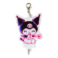 Japan Sanrio Secret Connecting Acrylic Charm - Kuromi / KUROMIfy the World Pixel Art Blind Box - 4