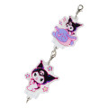 Japan Sanrio Secret Connecting Acrylic Charm - Kuromi / KUROMIfy the World Pixel Art Blind Box - 7