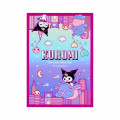 Japan Sanrio Vinyl Sticker - Kuromi / KUROMIfy the World Pixel Art B - 2