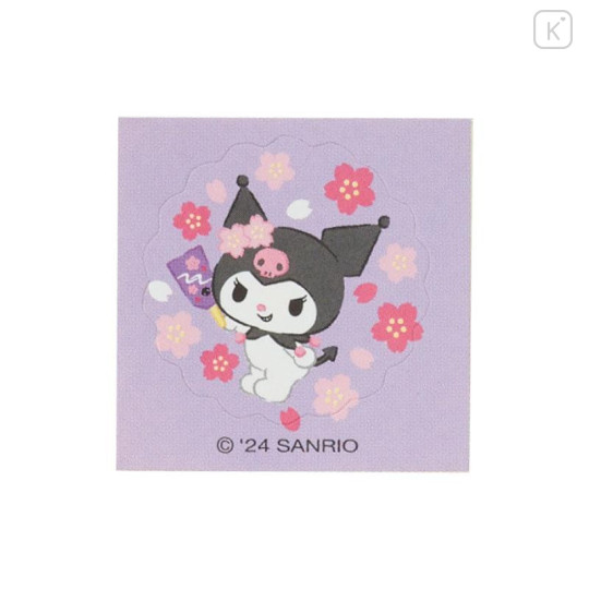 Japan Sanrio Original Decorative Envelope - Kuromi / Fluffy - 4