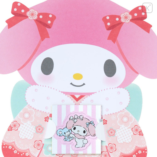 Japan Sanrio Original Decorative Envelope Set - My Melody / Kimono - 3