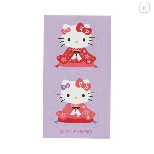 Japan Sanrio Original Decorative Envelope Set - Hello Kitty / Votive Picture - 4