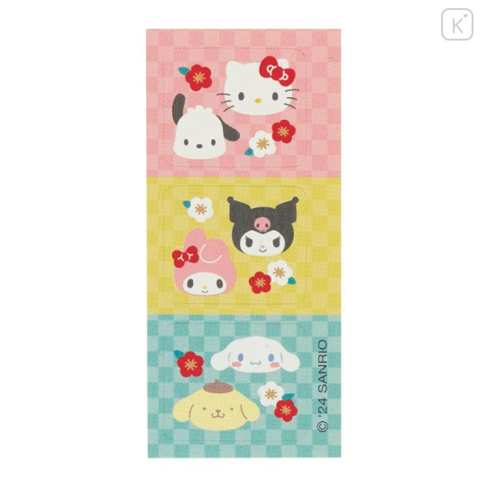 Japan Sanrio Original Decorative Envelope (L) Set - Gold - 4