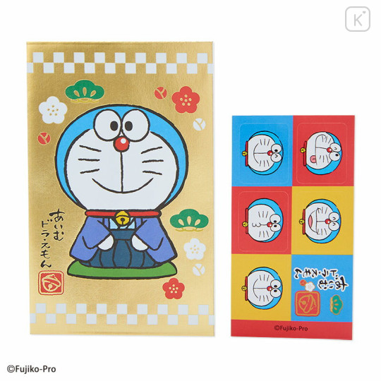 Japan Sanrio Original Decorative Envelope Set - Doraemon - 1
