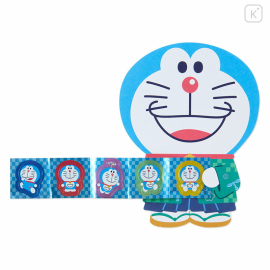Japan Sanrio Original Decorative Envelope Set - Doraemon : Kimono - 3