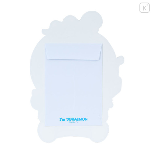 Japan Sanrio Original Decorative Envelope Set - Doraemon : Zodiac Snake - 2