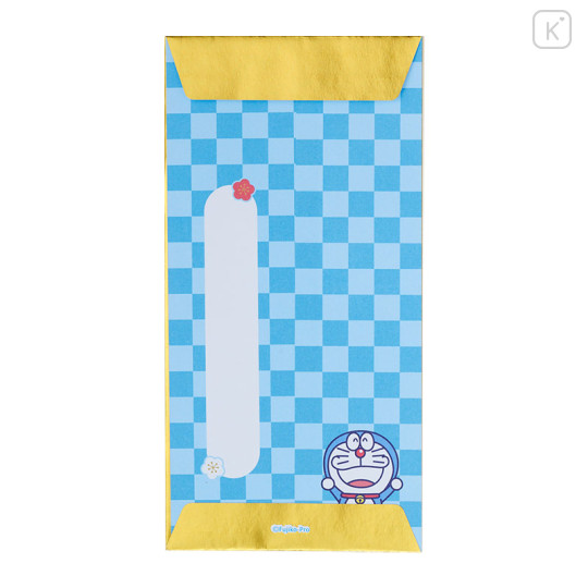 Japan Sanrio Original Decorative Envelope (L) Set - Doraemon : Gold - 2