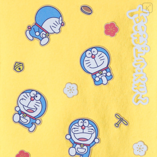 Japan Sanrio Original Decorative Envelope (L) Set - Doraemon : Gold - 3