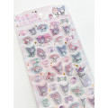 Japan Sanrio Pop Seal Hologram 3D Sticker - Kuromi & My Melody - 2