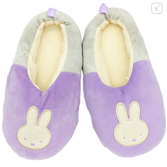 Japan Miffy Room Slippers - Purple Grey - 1