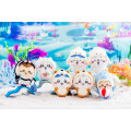 Japan Chiikawa Aquarium Mascot Holder - Chiikawa / Small Clawed Otter - 2