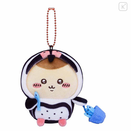 Japan Chiikawa Mascot Holder - Kurimanju : Aquarium Humboldt Penguin - 1