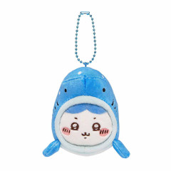 Japan Chiikawa Mascot Holder - Hachiware : Aquarium Whale Shark
