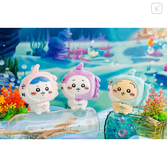 Japan Chiikawa Mascot Holder - Hachiware : Aquarium Sunfish - 3