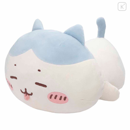 Japan Chiikawa Marshmallow-like Lying Down Plush Toy - Hachiware - 1