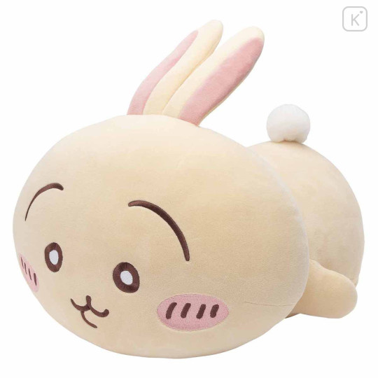 Japan Chiikawa Marshmallow-like Lying Down Plush Toy - Usagi - 1